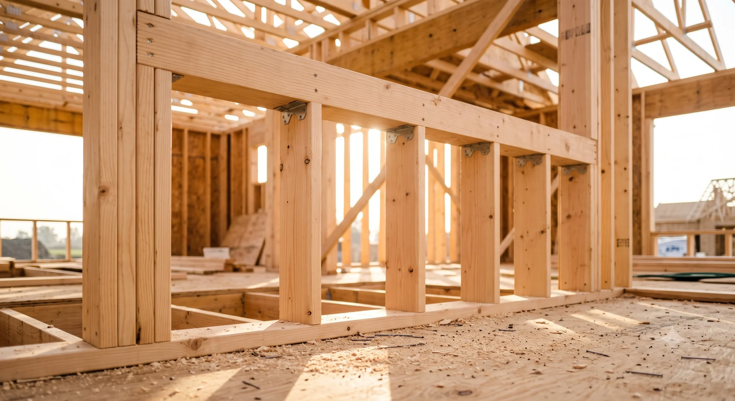 New home under construction in the Sea-to-Sky corridor