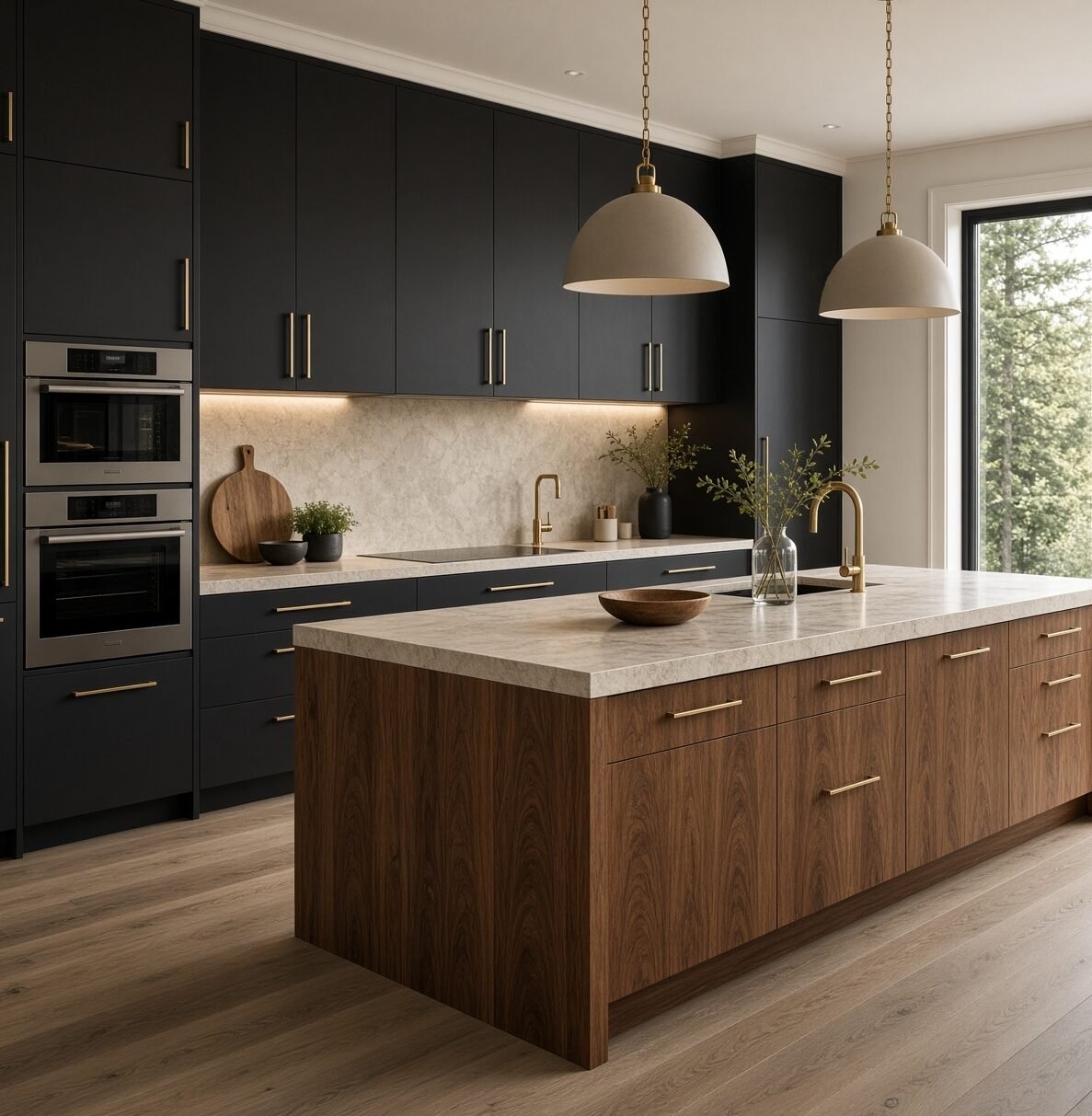 Completed kitchen renovation